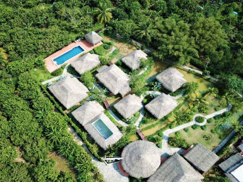 Thiết kế resort phong cách đồng quê độc đáo, thú vị